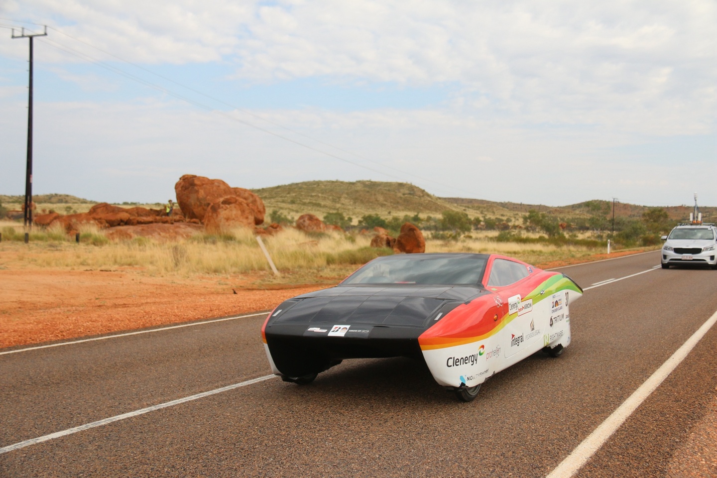 Clenergy TeamArrow at World Solar Challenge 2017 04
