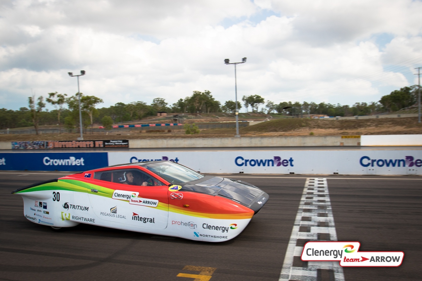 Clenergy TeamArrow at World Solar Challenge 2017 07