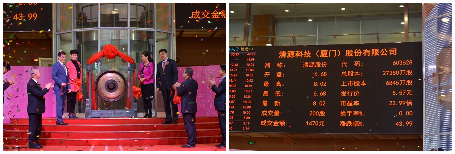 Clenergy Listed on the Shanghai Stock Exchange A Share in 2017 02